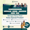 KRENIES - Kelas Spesial Produk Free 3 Pcs Snack Krekers Brownies - Krenies 60gr Mix