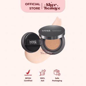 Sherbeautee - Make Over Hydrastay Lite Glow Cushion 15 gr Creme Beige