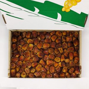 Sahabah Store - Kurma Sukkary Al Qosim 3 kg - Kurma Sukkary Dus Hijau Putih - Sukkary Dus 3 Kg Coklat