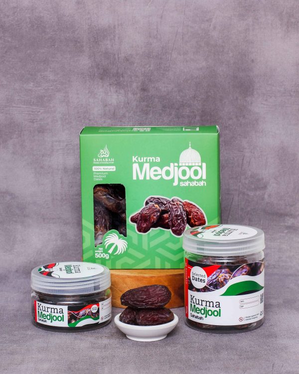 Kurma Medjol Sahabah Premium - Kurma Medjool Asli - Medjool - Kurma Mejol 150g Manis