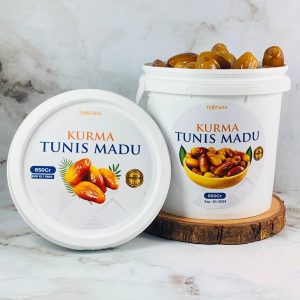 Sahabah Store - Kurma Tunis Madu Ember 850 gr 850 gr Coklat