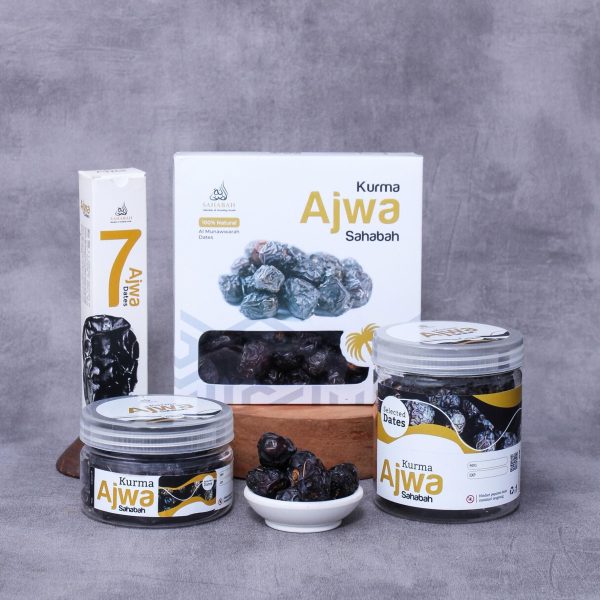 Sahabah Store - Kurma Ajwa Sahabah Premium 1000g Manis