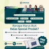 Kelas Spesial Produk Free The Luxe Hollow Fiber M Pillow 45x65 putih - THE LUXE