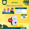 KAHASIL - Kelas Special Produk Free Alat Pengusir Nyamuk Serangga Kecoak Tikus Hama Ultrasonik Gelombang Elekt KMJ085 Putih