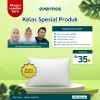 THE LUXE - Kelas Spesial Produk Free The Luxe Hollow Fiber M Pillow 45 x 65 Putih