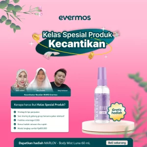 MARLOV - Kelas Spesial Produk Body Mist Luna 60ml Luna