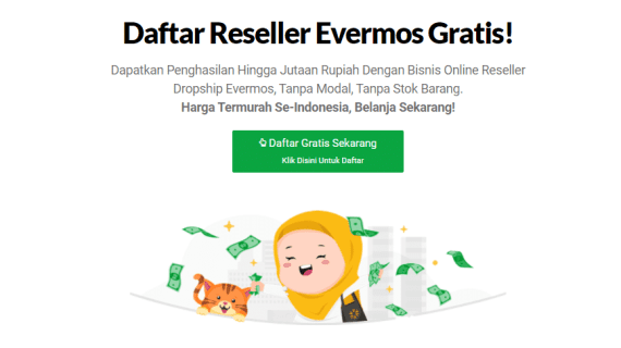 Mudah dan Praktis! Begini Cara Daftar Reseller Evermos Tanpa Modal