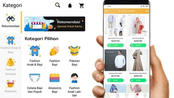 Praktis Dan Tanpa Modal! Begini Cara Menggunakan Aplikasi Evermos